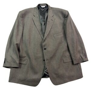 Joseph‎ & Feiss 56R All Season Wool Houndstooth Blazer Jacket Sport Suit Coat